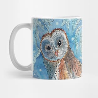 Owl in the woods Mug